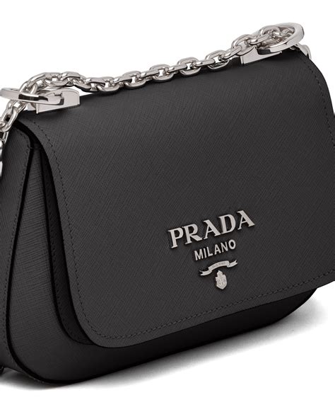 prada saffiano lux wristlet|saffiano leather shoulder bag prada.